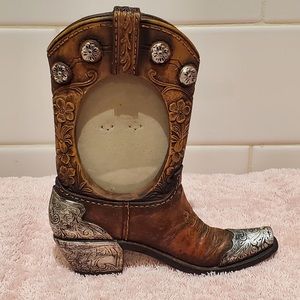 Western Boot Picture Frame